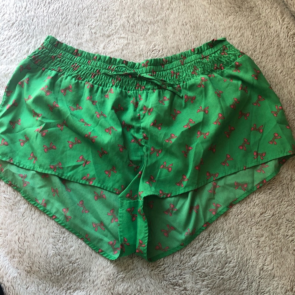Green Aerie Sleep Shorts